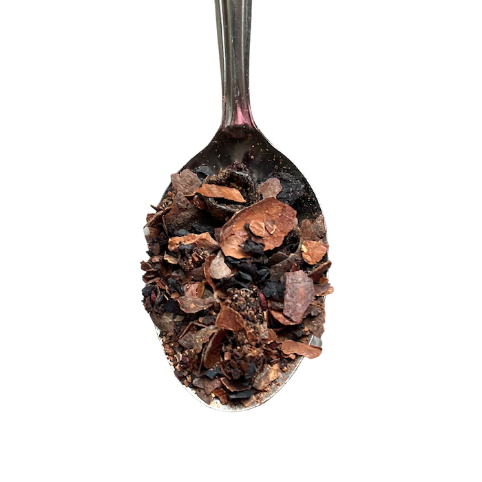 Mama Quilla: Infusion de cacao aux fruits rouges