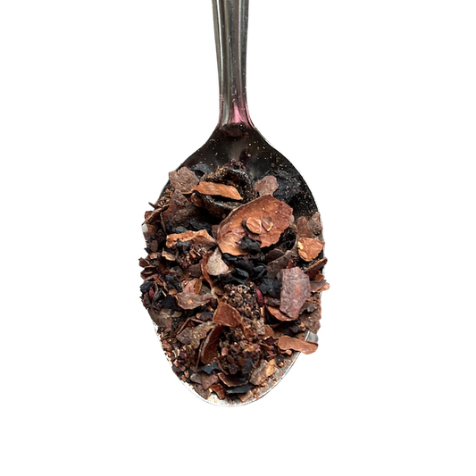 Mama Quilla: Infusion de cacao aux fruits rouges